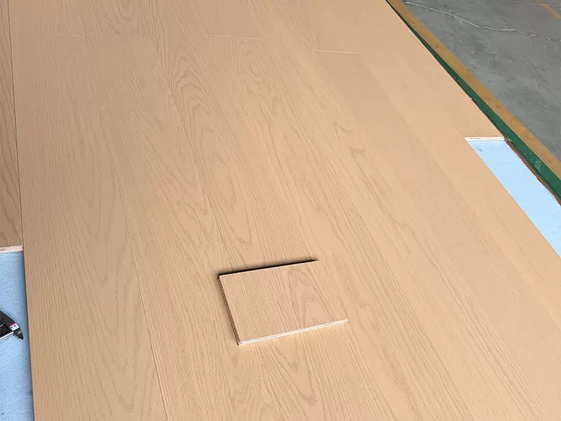 Premium American Oak Engineered Wood Flooring – Natural Matte Finish - 图片 4