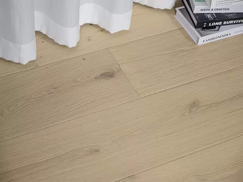 Hand Scraped European Oak Engineered Wood Flooring - 图片 2