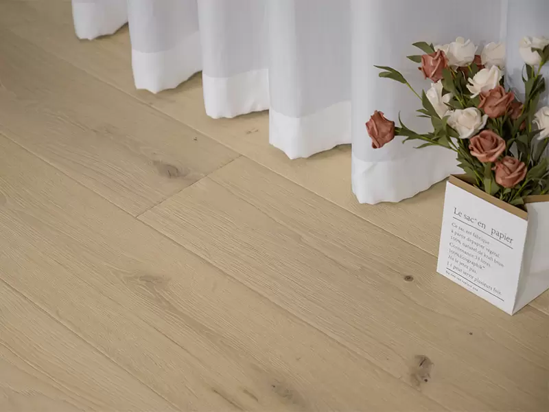 Hand Scraped European Oak Engineered Wood Flooring - 图片 5