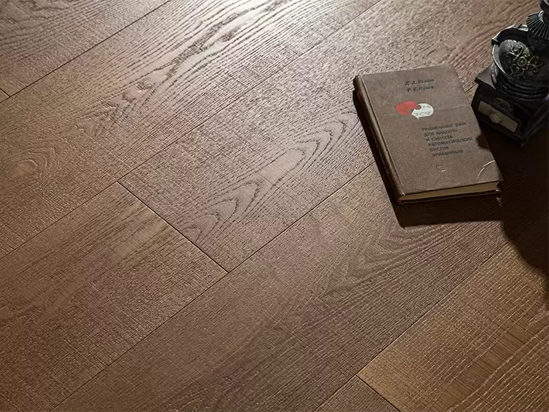 Smoked White Ash Flooring - 图片 2