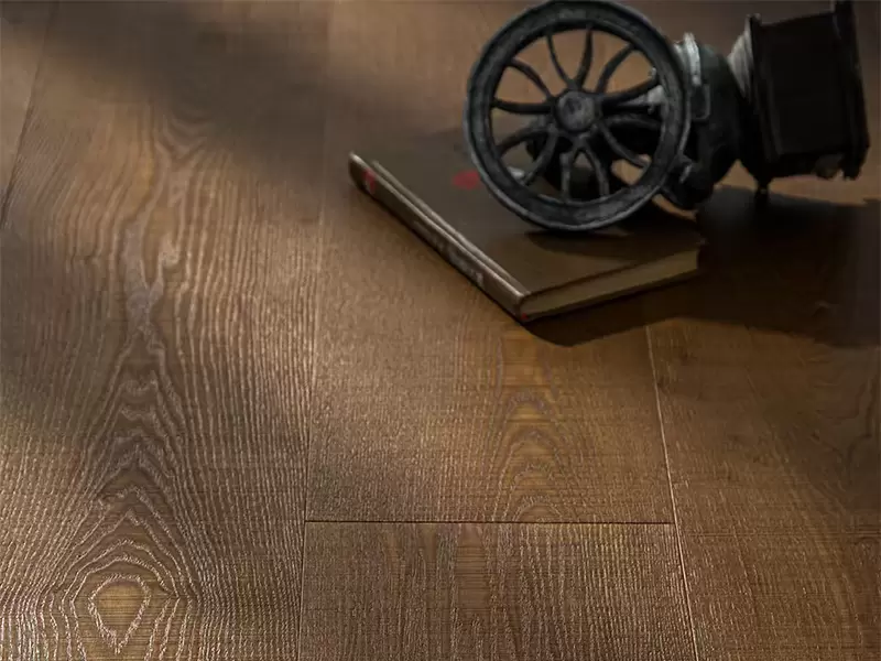Smoked White Ash Flooring - 图片 4