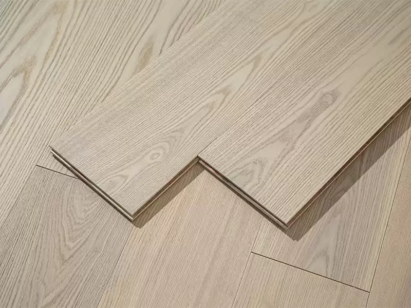 Wide Plank White Ash Flooring