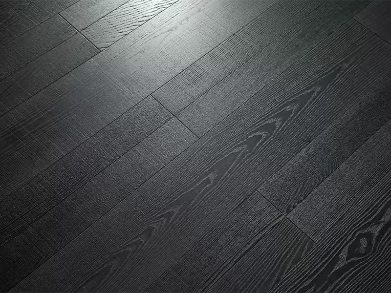 Matte Lacquered White Ash Flooring - 图片 3