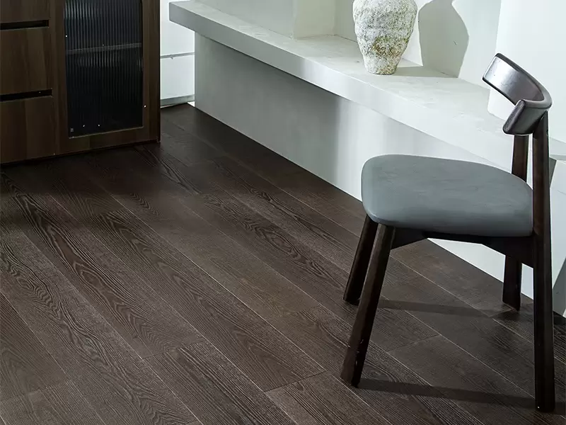 White Ash Herringbone Flooring - 图片 2
